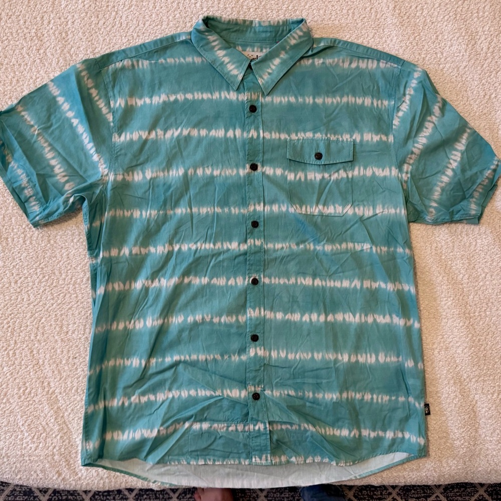Howlers Bros. - San Gabriel Shortsleeve in Hazy Horizon (XL)